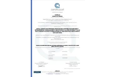 Certificazione FGAS